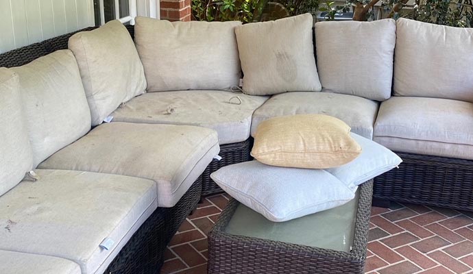 Clean upholstery