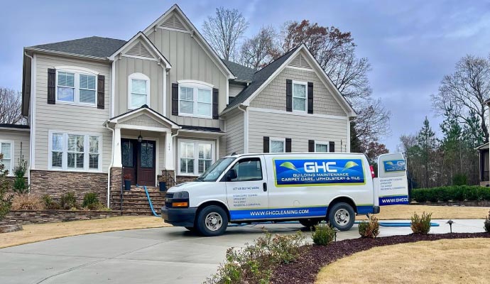 GHC Cleaning service van