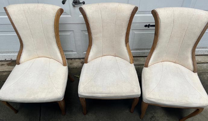 Clean chairs