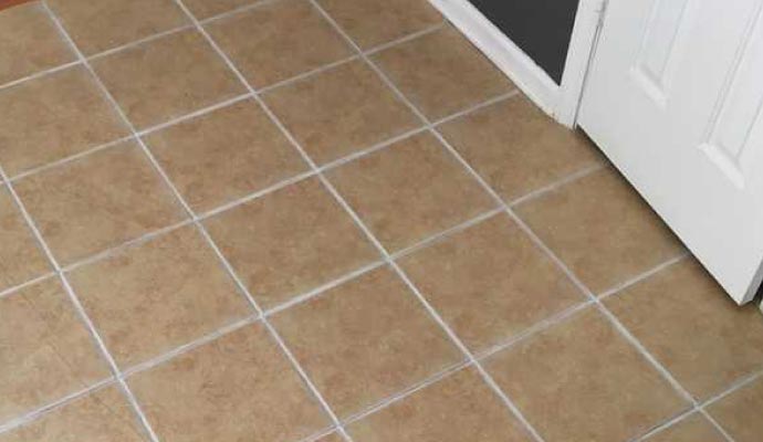 Clean grout