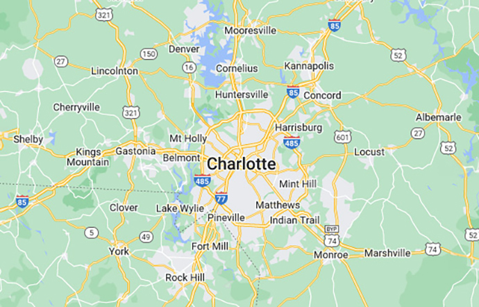 GHC Building Maintenance Service Area Map