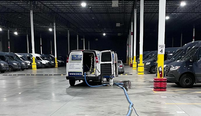 Budget friendly commercial floor cleaning service