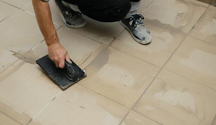 Grout sealing service