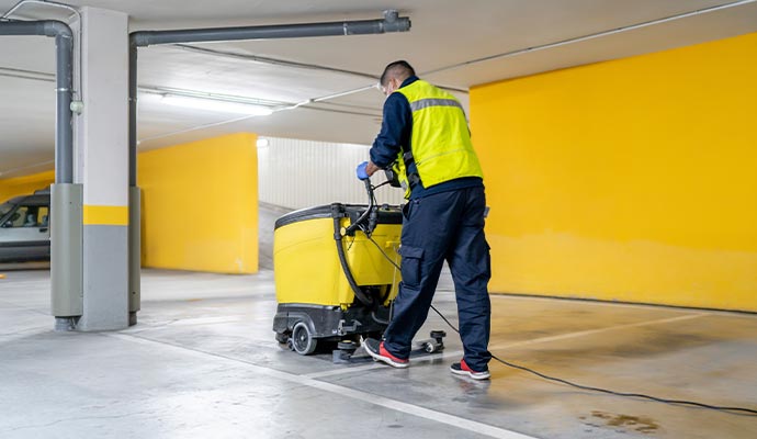 Garage floor maintenance