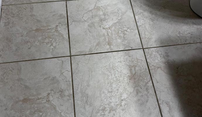 Stain in grout